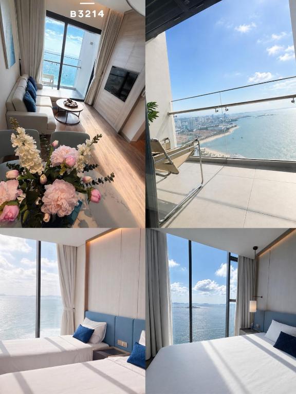A La Carte Ha Long Oceanview Panoramic 2BR2WC 75m2 Suite with balcony – Ha Long Bay